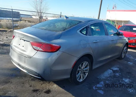 2015 Chrysler 200 Limited z USA, uszkodzony, nr VIN 1C3CCCAB8FN690697